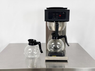 Coffee Combo：1Brewer +2 Glass Decanters CD-2-AW1U1D