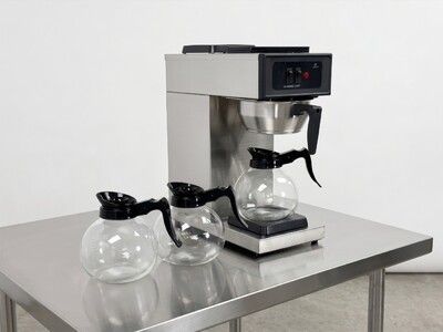 Coffee Combo：1Brewer +3 Glass Decanters CD-3-AW1U1D