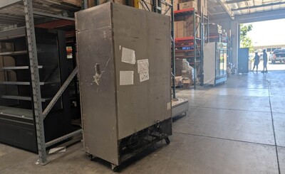 Clearance NSF Commercial Reach In 2 Door Freezer 29630L0708