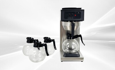 Coffee Combo：1Brewer +4 Glass Decanters CD-4-AW1U1D