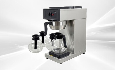 Coffee Combo：1Brewer +4 Glass Decanters CD-4-AW1U1D