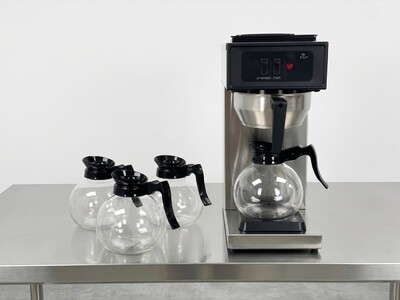 Coffee Combo：1Brewer +4 Glass Decanters CD-4-AW1U1D