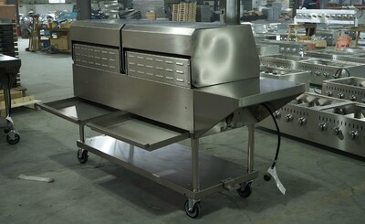 NSF 60" Outdoor Grill With Side Shelf And Roll Dome TCBQ-60