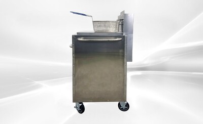 NSF Outdoor Fryer Single Tank Fryer Cart LP TC-OF