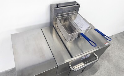 NSF Outdoor Fryer Single Tank Fryer Cart LP TC-OF