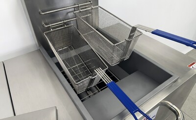 NSF Outdoor Fryer Single Tank Fryer Cart LP TC-OF