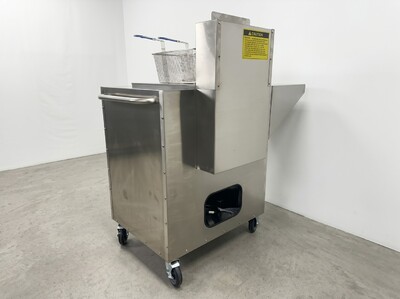 NSF Outdoor Fryer Single Tank Fryer Cart LP TC-OF