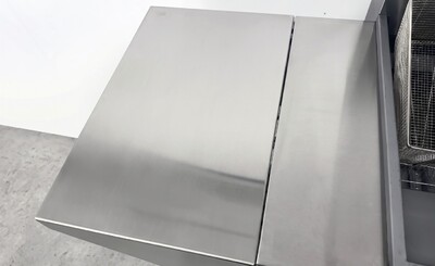 NSF Outdoor Fryer Twin Tank Fryer Cart LP TC-DOF