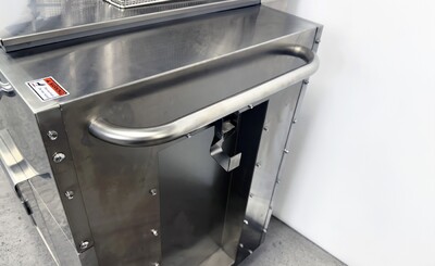 NSF Outdoor Fryer Twin Tank Fryer Cart LP TC-DOF