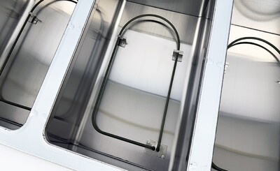ETL 4 Plate Warmer And Dry Steam Table 110v NH-4-120-OC
