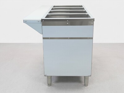 ETL 4 Plate Warmer And Dry Steam Table 110v NH-4-120-OC
