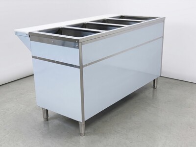 ETL 4 Plate Warmer And Dry Steam Table 110v NH-4-120-OC