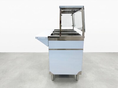 Only cover for 3 plate warmer steam table   NH-3-GSN