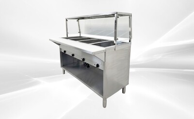 Only cover for 4 plate warmer steam table  NH-4-GSN