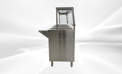 Only cover for 4 plate warmer steam table  NH-4-GSN
