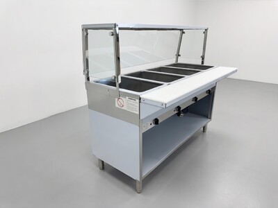 Only cover for 4 plate warmer steam table  NH-4-GSN