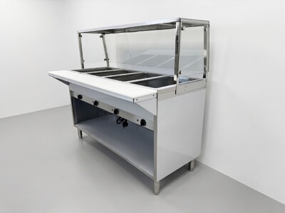 Only cover for 4 plate warmer steam table  NH-4-GSN
