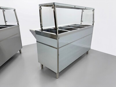 Only cover for 4 plate warmer steam table  NH-4-GSN