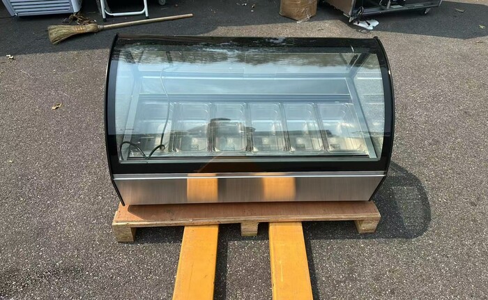 Clearance Gelato Dipping Freezer Ice Cream Cabinet 105876N07141