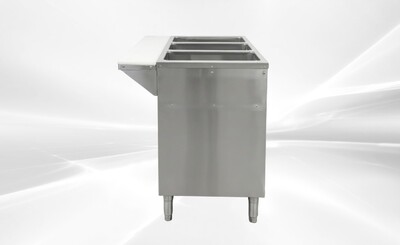 ETL 3 plate dry warmer steam table 120v NH-3-120-OC