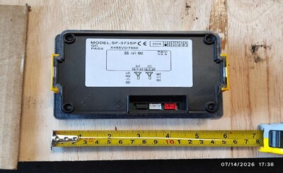 [Parts] CL-5F Bakery Refrigerator Control Panel SF-373SP