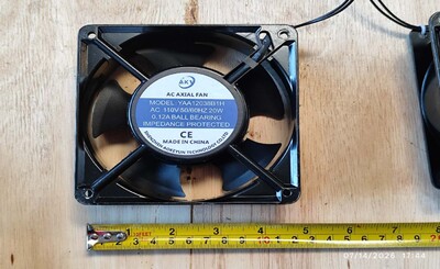 [Parts] CL-5F Bakery Refrigerator Fan Assembly