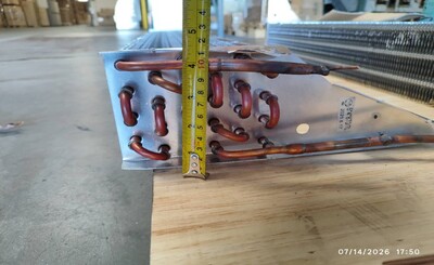 [Parts] CL-5F Bakery Refrigerator Evaporator Coil 6*4*870/7L