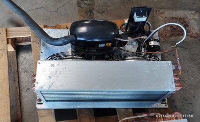 [Parts] CL-5F Bakery Refrigerator  Compressor Assembly SCE15CNLX