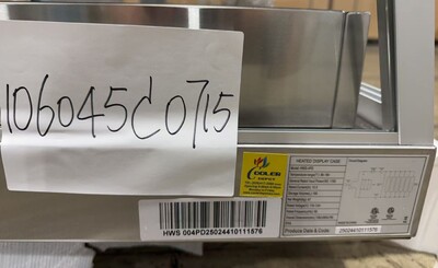 Clearance NSF Sliding Glass Door Display Warmer 106045C0715