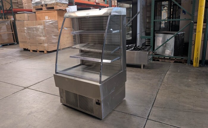 Clearance open air Merchandiser Grab Go refrigerator 80936L0715
