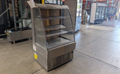 Clearance open air Merchandiser Grab Go refrigerator 80936L0715