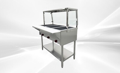 Only cover for 3 pan warmer steam table NH-3-GSN