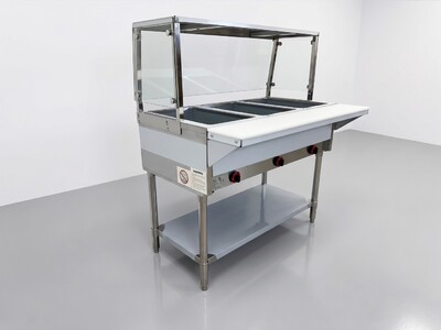 Only cover for 3 pan warmer steam table NH-3-GSN
