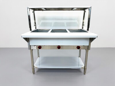 Only cover for 3 pan warmer steam table NH-3-GSN