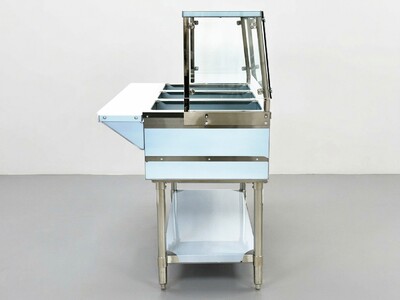 Only cover for 3 pan warmer steam table NH-3-GSN