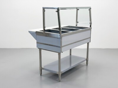 Only cover for 3 pan warmer steam table NH-3-GSN