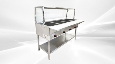 Only cover for 4 pan warmer steam table NH-4-GSN