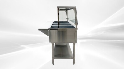Only cover for 4 pan warmer steam table NH-4-GSN