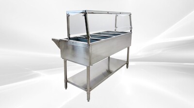 Only cover for 4 pan warmer steam table NH-4-GSN