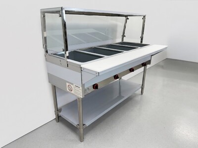 Only cover for 4 pan warmer steam table NH-4-GSN
