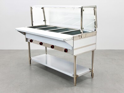 Only cover for 4 pan warmer steam table NH-4-GSN
