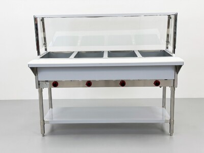 Only cover for 4 pan warmer steam table NH-4-GSN