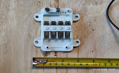 [Parts] CL-5F Bakery Refrigerator White Terminal Box