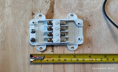 [Parts] CL-5F Bakery Refrigerator White Terminal Box
