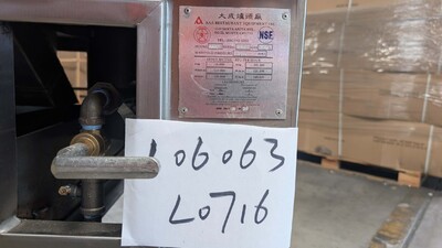 Clearance 36 ins double chinese wok range US made 106063L0716