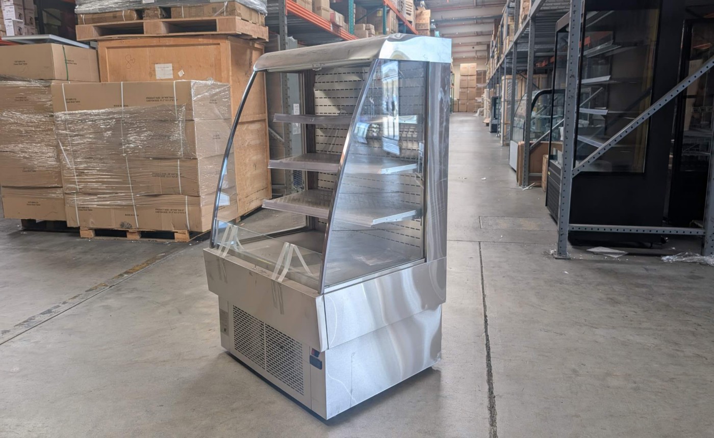 Clearance open air Merchandiser Grab Go refrigerator 106079L0717