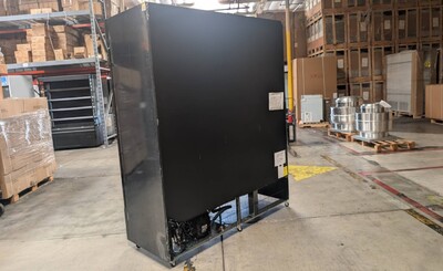Clearance NSF 74 inches 3 Glass Door Refrigerator 49159L0724