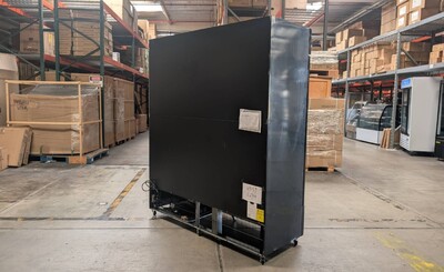 Clearance NSF 74 inches 3 Glass Door Refrigerator 49159L0724