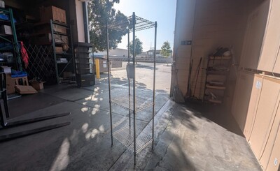 Clearance W24xD18xH71 4 Tier Wire Shelving Shelves 106204L0724