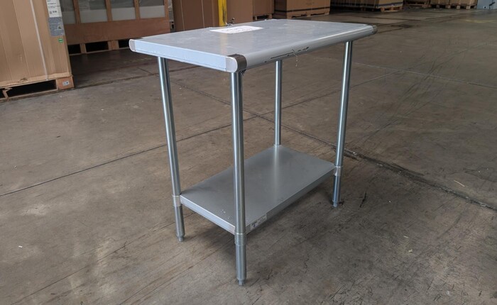Clearance 36W x 24D x34H All Stainless Steel Table 106202L0725